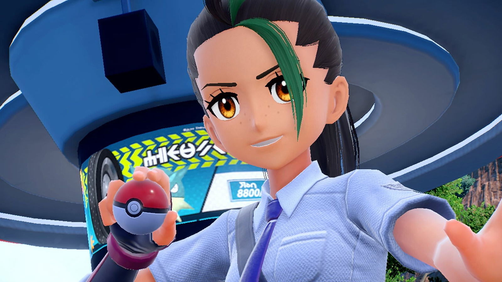 mencia pokémon escarlata y púrpura